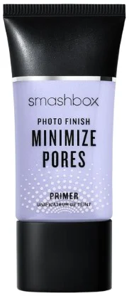 Smashbox The Original Photo Finish Primer tube featuring smooth and blur makeup product packaging.